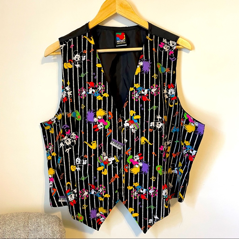 Disney Mickey and Minnie Musical note vest